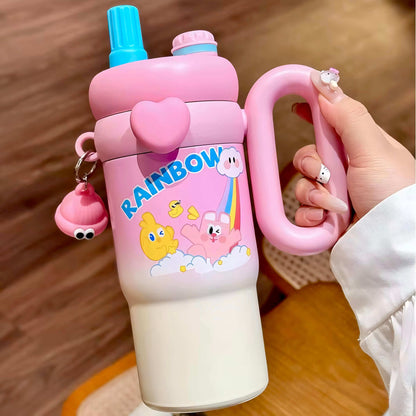 Kawai Rainbow theme sipper