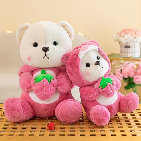 Strawberry Bear Plushie