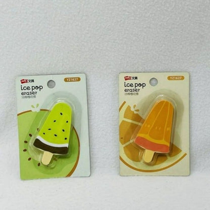 Fruit Ice Pop Eraser