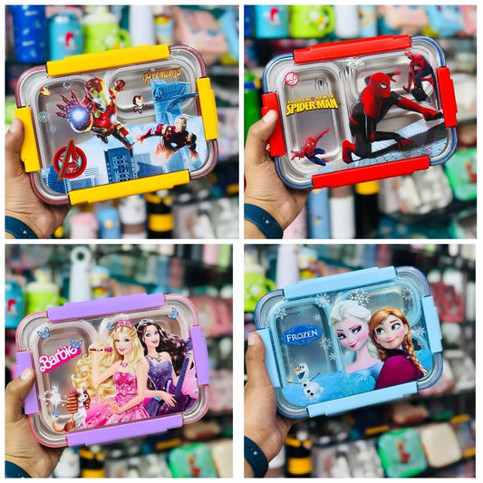 Avengers & Disney 3 Compartments Section Proof Lunch Box