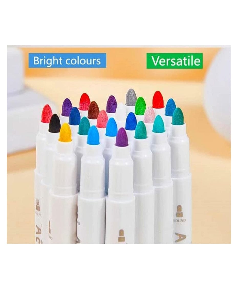 12 Pc Acrylic Marker Set