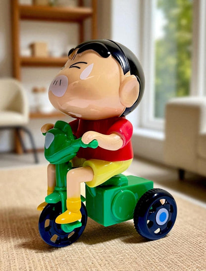 Cute Shinchan Pull Thread Tricycle Toy