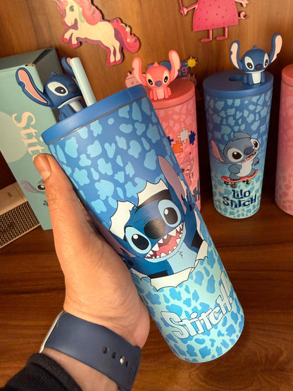 Stitch Theme Insulated Steel Sipper