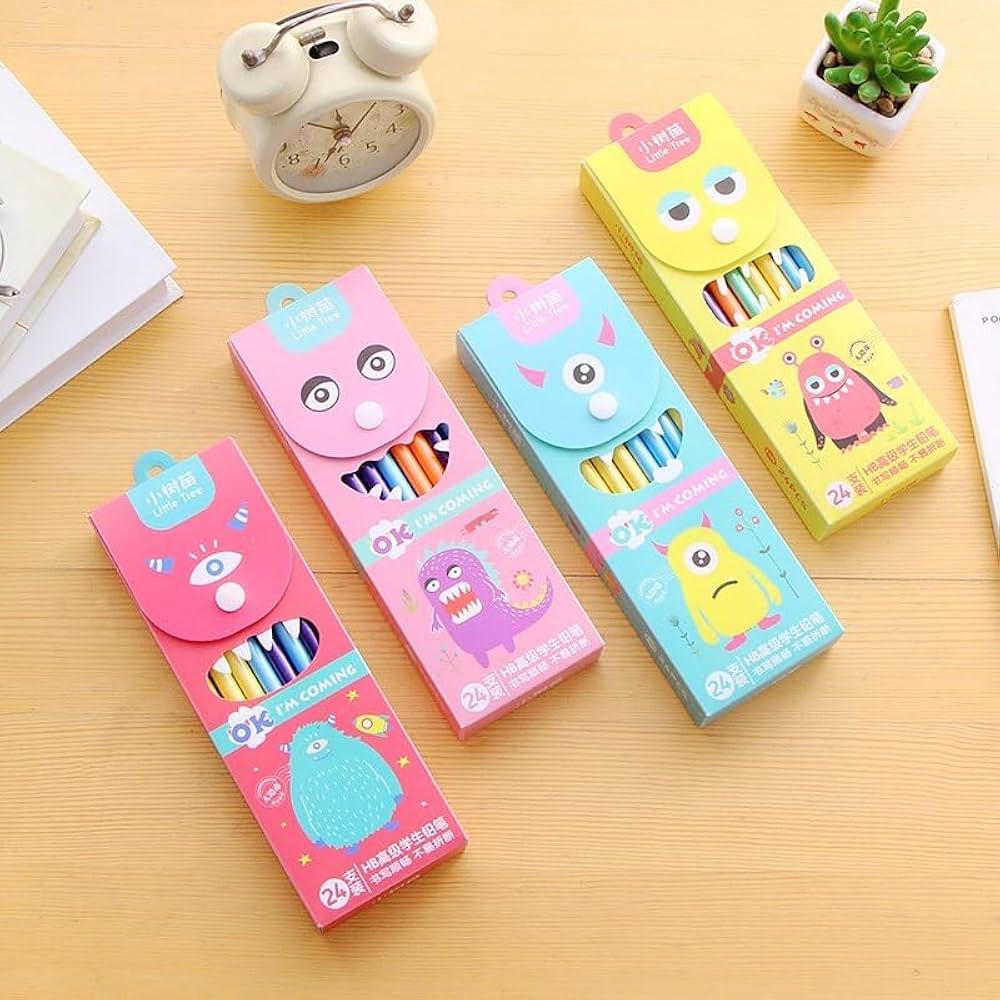 Little Tree Pencil Colour