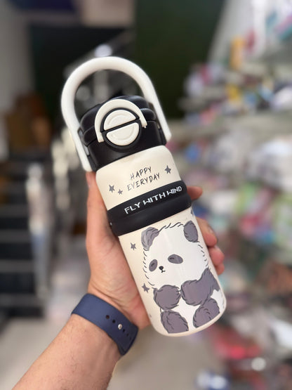 Panda Series Dual Sip Insulated Steel Bottle