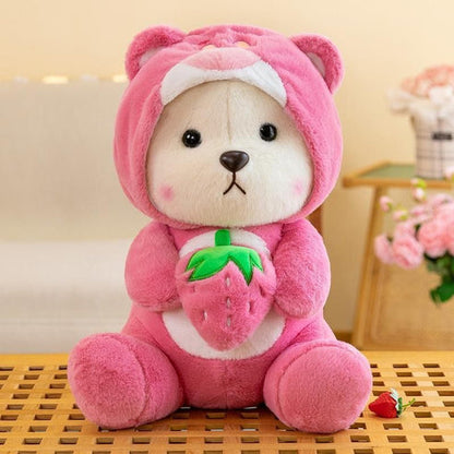 Strawberry Bear Plushie