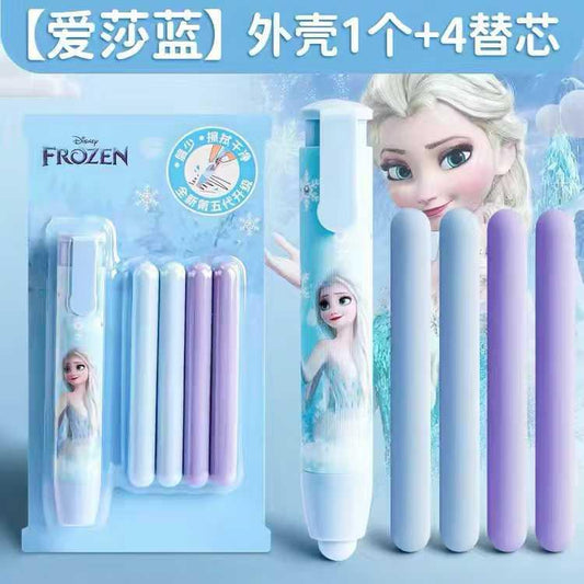 Disney Elsa 3D Eraser - Dust-Free Rubber