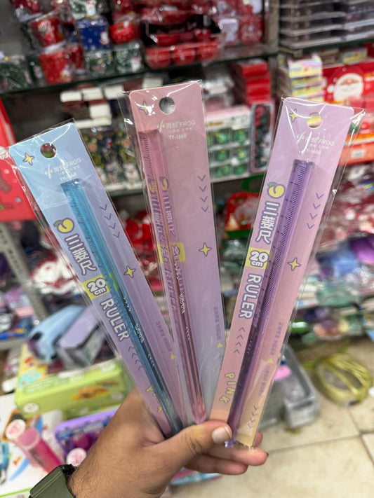 Crystal ruler [20 cm]