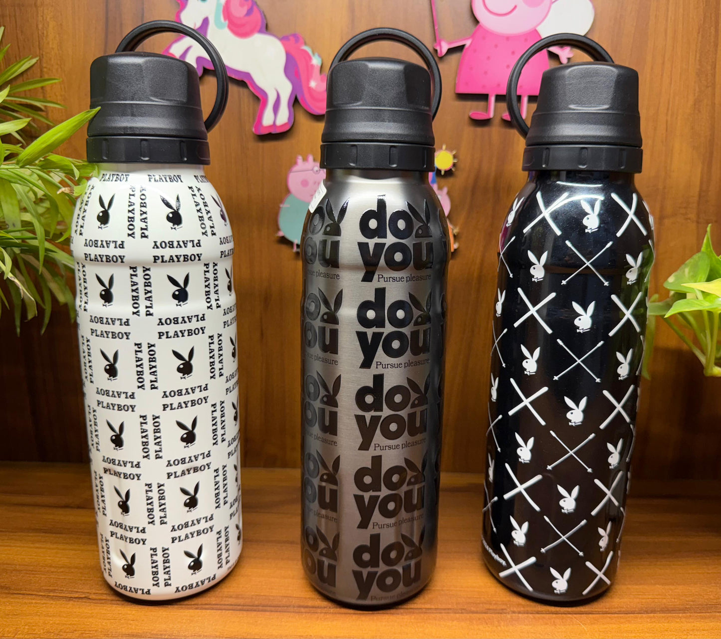 Playboy Original Insulated Steel Bottles