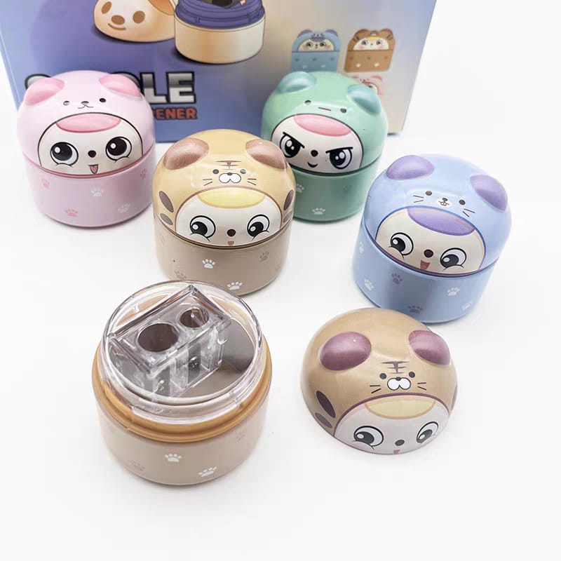 Unicorn Double Hole Metal Sharpener