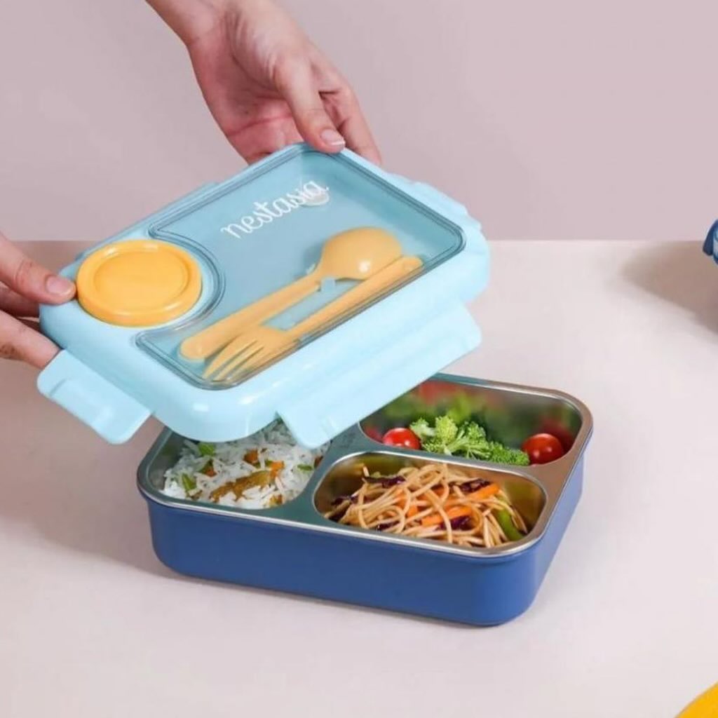 3-Grid Stainless Steel Lunch Box