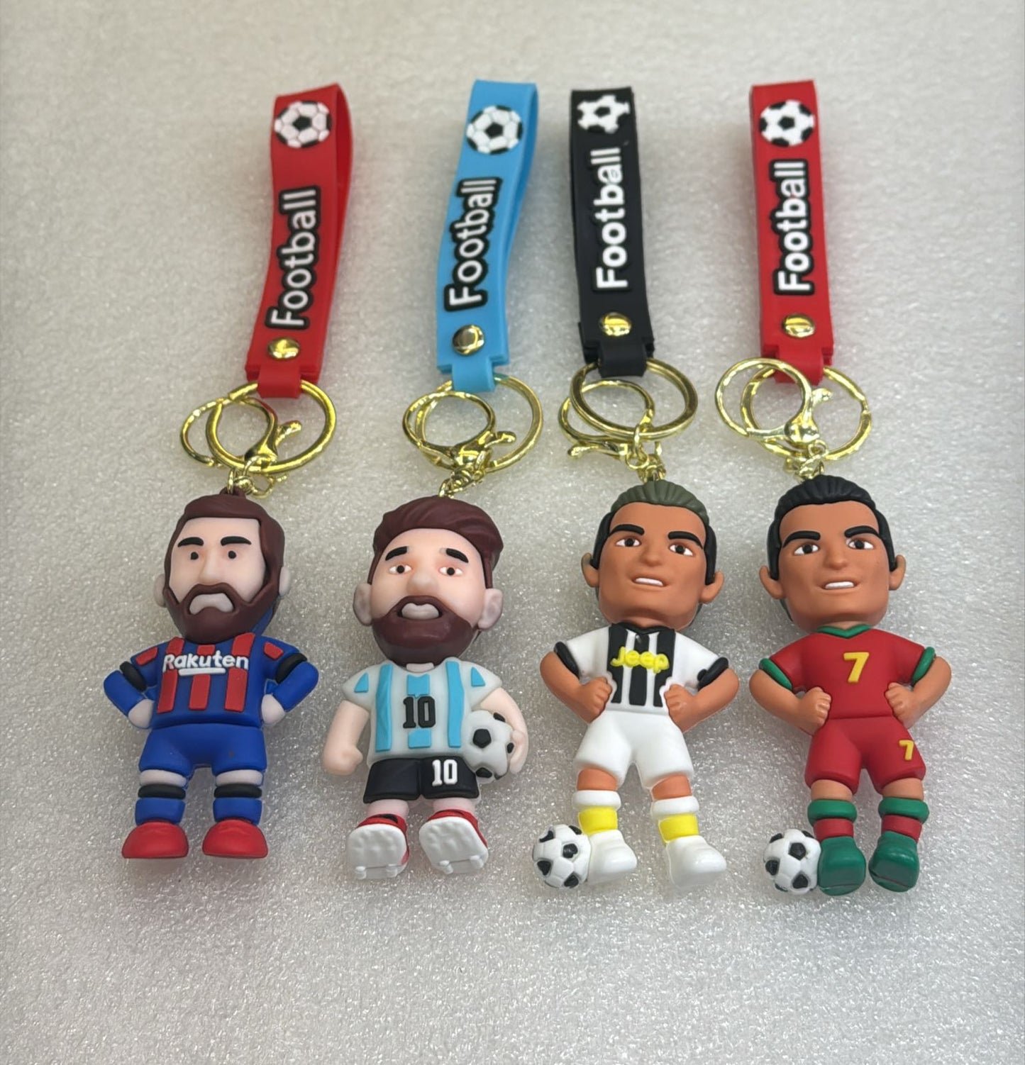 Football Theme keychain